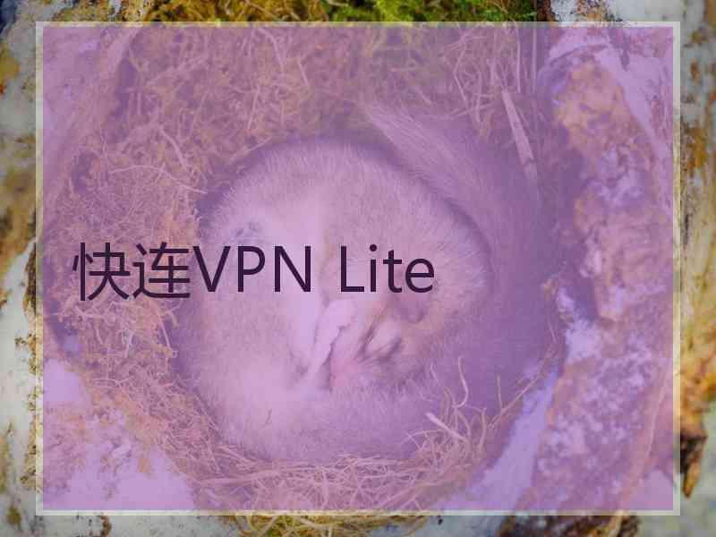 快连VPN Lite